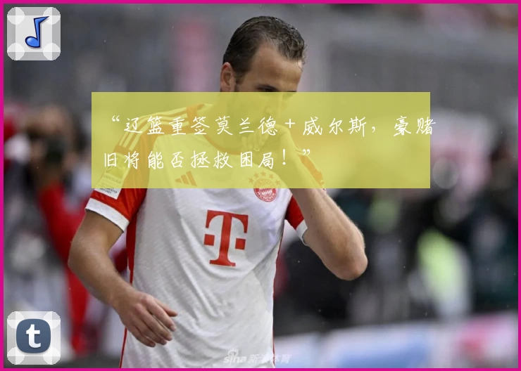 “辽篮重签莫兰德+威尔斯,豪赌旧将能否拯救困局!”